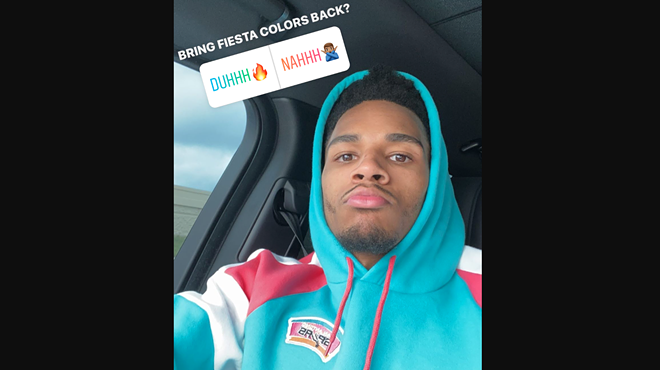 Dejounte Murray Asks Fans If They Want the Spurs to Bring Back the Fiesta Colors (2)