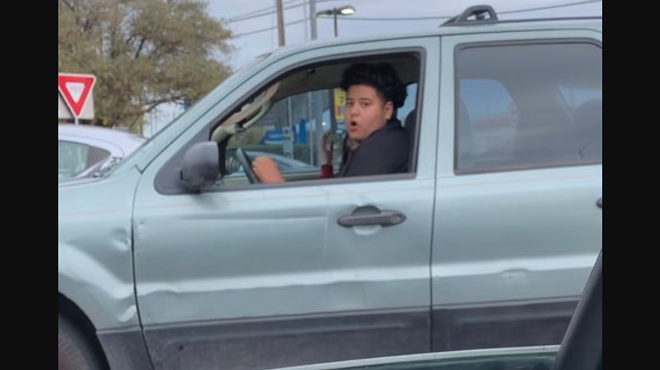 Twitter Asking San Antonio to Help Identify Suspect Seen Hitting Woman While Driving