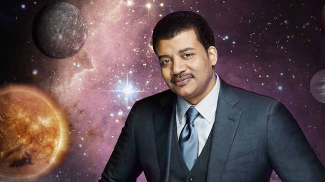 Famed astrophysicist Neil deGrasse Tyson will speak at a sold-out show at the Tobin Center For The Performing Arts On Tuesday, June 16.