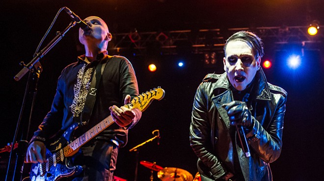 Billy Corgan and Marilyn Manson