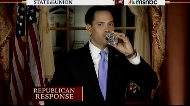 Let's hope Rubio's warmed up to the camera.