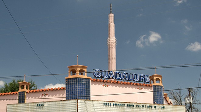 The Guadalupe Theater, located at 723 S. Brazos St.