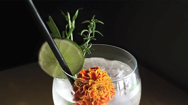 Check out Mezacaería Mixtli's as they open the curtain on their new drink menu, plus old favorites such as this Spanish Gin and Tonic.