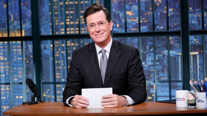 Go Watch Stephen Colbert's Late Show Debut At The Alamo Drafthouse