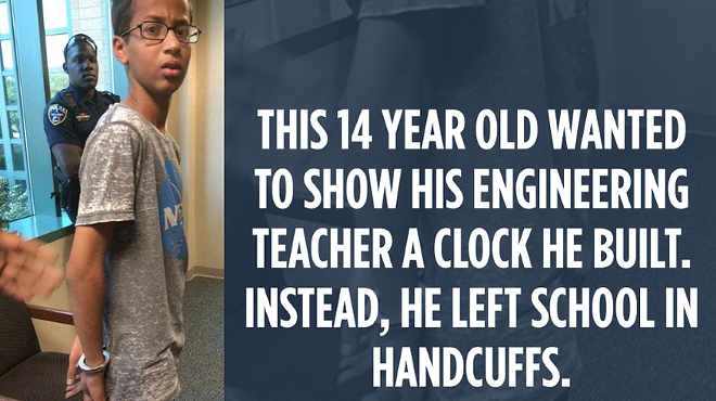 Social media users were not happy with the arrest of a young Muslim student who brought a clock to school.
