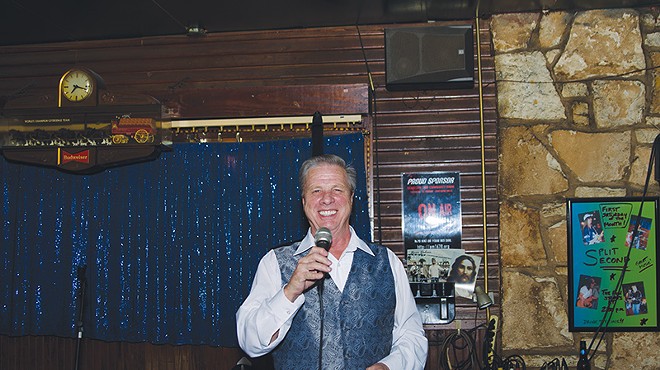 Larry, your karaoke host for the evening.