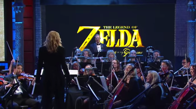 The Legend of Zelda: Symphony of the Goddesses performing on The Late Show with Stephen Colbert