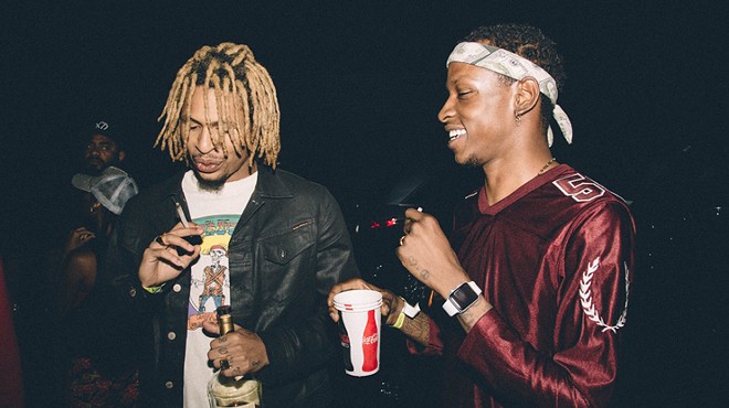 The Underachievers, AK (left) and Issa Gold (right)