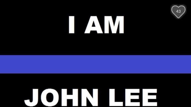 The image from the "Support SAPD Officer Lee" GoFundMe page.
