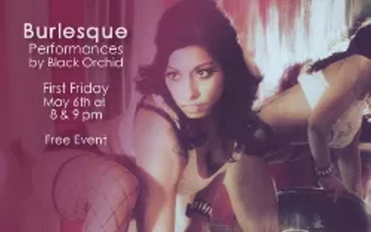 Image: Burlesque Performance by Black Orchid