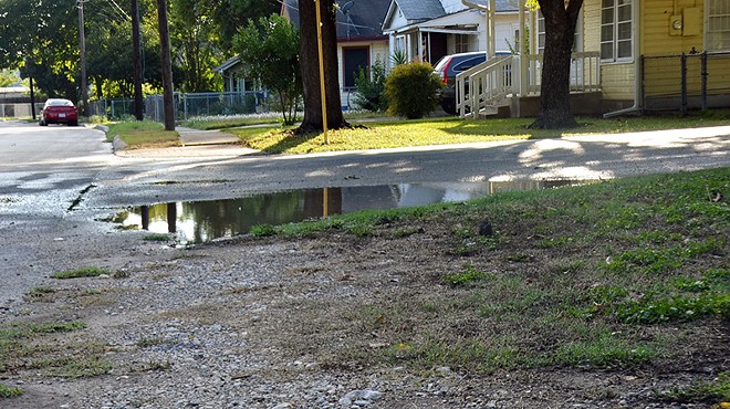 San Antonio's incomplete sidewalk grid highlights  the city's infrastructure inequalities.