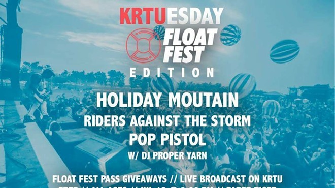 Float Free with KRTUesday at the Paper Tiger