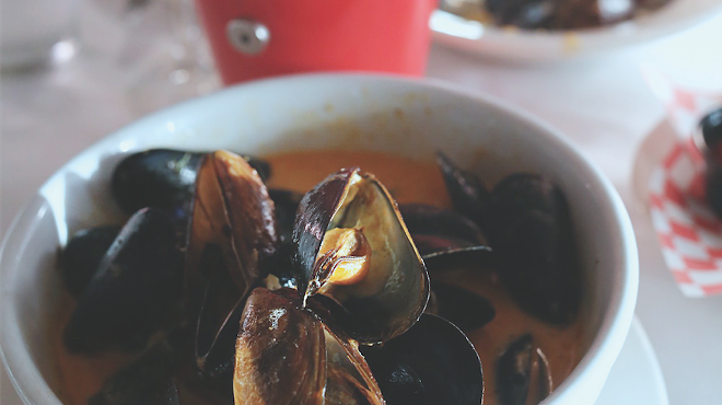 Mussels from La Frite