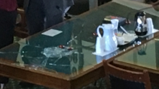 Texas Senator Shatters Table Trying to Silence Woman Testifying Against Anti-Abortion Bill