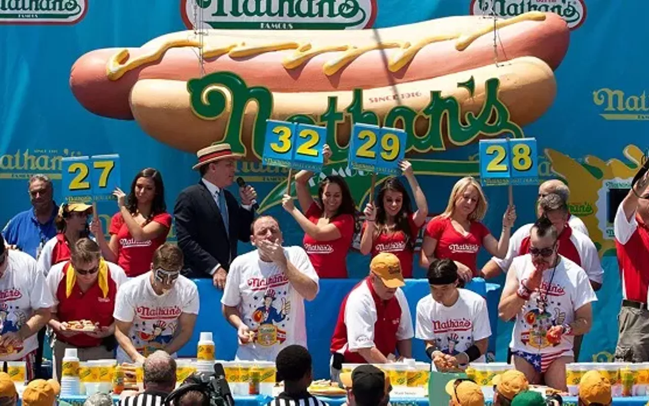 Image: Nathan's Famous Hot Dog Contest Qualifying Circuit