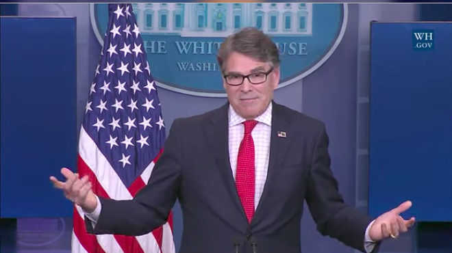Rick Perry, Now Energy Secretary, Is Still Confused About Climate Change