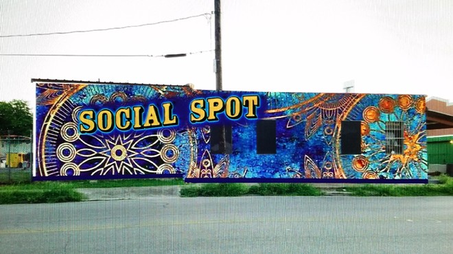 Renderings of murals coming in the future at the Social Spot.