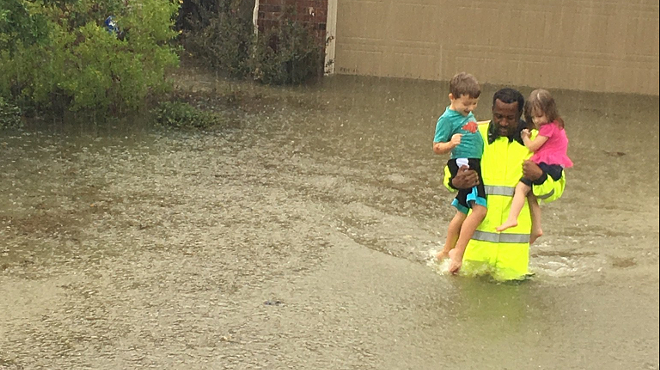 San Antonio Sending 30 Police Officers to Houston for Harvey Relief Help