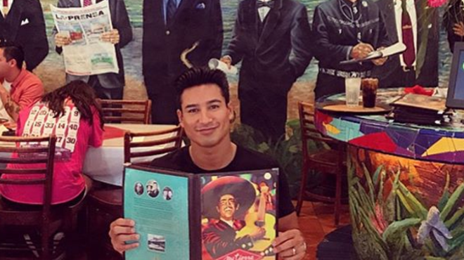 Mario Lopez Dined at Mi Tierra This Past Weekend, But Probably Wasn't His First Choice