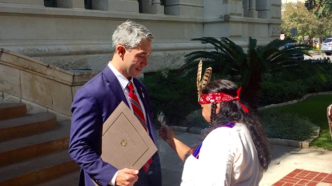 The City Proclaimed Today, Instead of Columbus Day, "Indigenous People's Day"