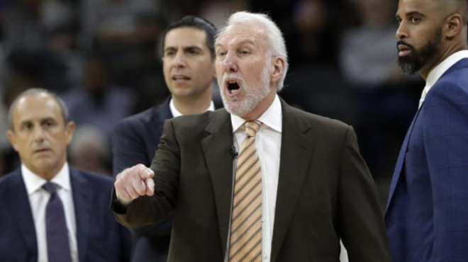 Gregg Popovich Ejected From Spurs Game For Well, Being Coach Pop