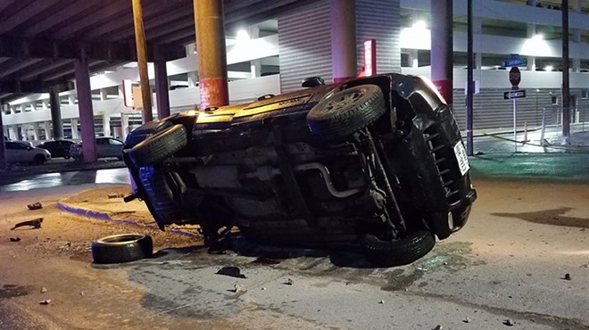 Witness Says Man Survived After Driving Off Downtown San Antonio Bridge
