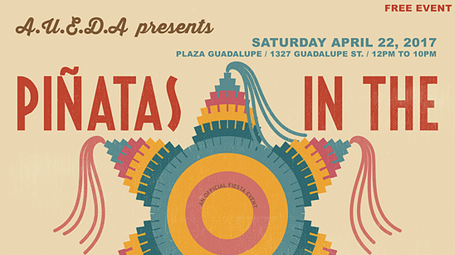 Audea: Pinatas in the Barrio Fiesta Poster Unveiling