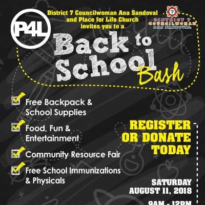 District 7: Back to School Bash