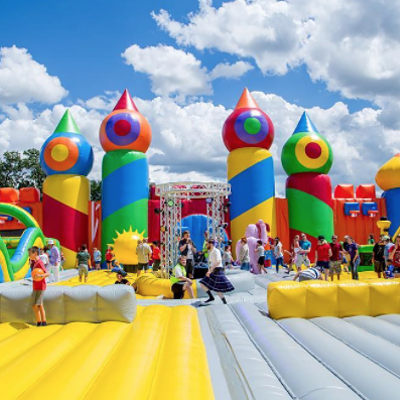 The World's Biggest Bounce House Returning to San Antonio This Month