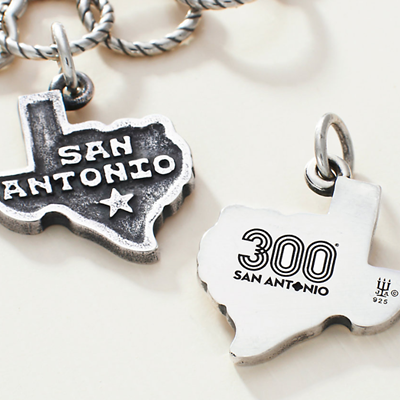 Tricentennial Commemorative San Antonio Charm, $60
