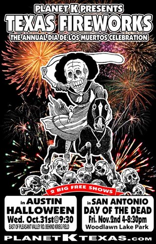 Dia De Los Muertos Fireworks Celebration