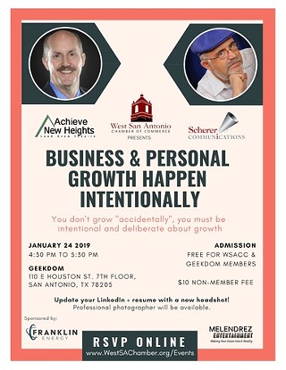 Educational Session: Business & Personal Growth Happen Intentionally
