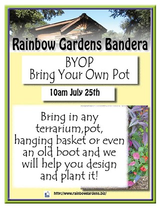 BYOP Bring Your Own Pot
