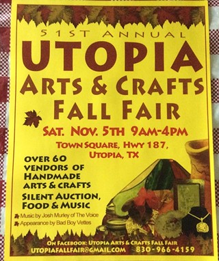 Utopia Arts & Crafts Fall Fair