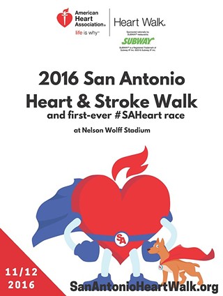 San Antonio Heart & Stroke Walk & 5k Heart Race