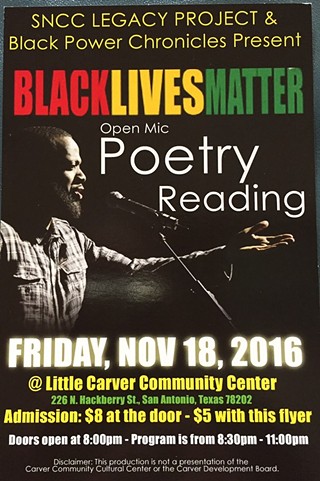 Black Lives Matter Open Mic Poetry Reading