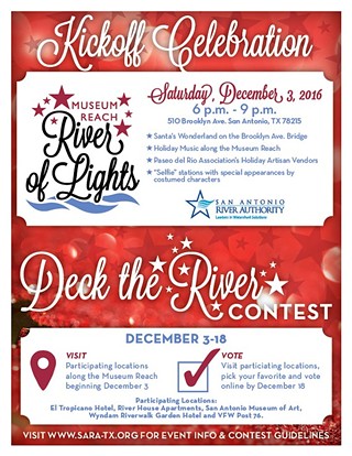 7th Annual Museum Reach River of Lights Kickoff and 2nd Annual Deck the River Contest