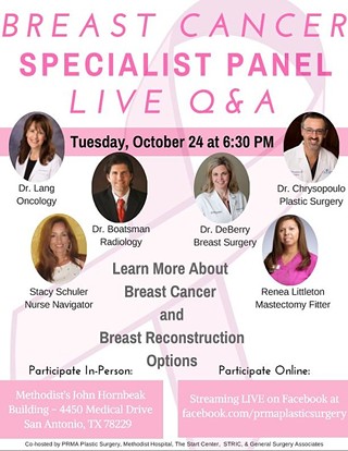 Breast Cancer Specialist Panel Live Q&A Event