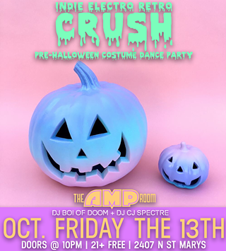 Crush: Pre-Halloween Costume Dance Party