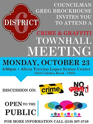 District 6 Crime & Graffiti Town Hall Meeting