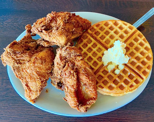 Mr. C’s Fried Chicken and Waffles
9390 Huebner Road, facebook.com/Mr.CsFriedChickenWaffles
With a location already near Shaenfield Road, Mr. C’s Fried Chicken & Waffles headed toward town for its second outpost. The new storefront opened not too far from the Medical Center in early August.
Photo via Instagram / mrcsfriedchickenandwaffles