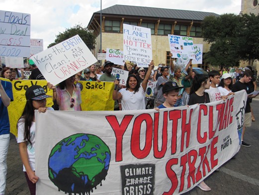 Everyone We Saw at the Global Climate Strike March in Downtown San Antonio