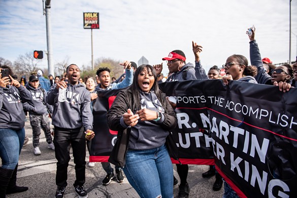 Thousands Gather in San Antonio to Honor Dr. Martin Luther King Jr. During 2020 March