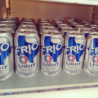 Frio Light
    Ah, yes. Frio Light. It might taste watered down, but there's no question that it always hits the spot. And let's not forget about the price of these bad boys &#151; $16.97 for a 30 pack?! Good luck finding a beer out there that can compete. 
    Photo via Instagram,  friobeverages