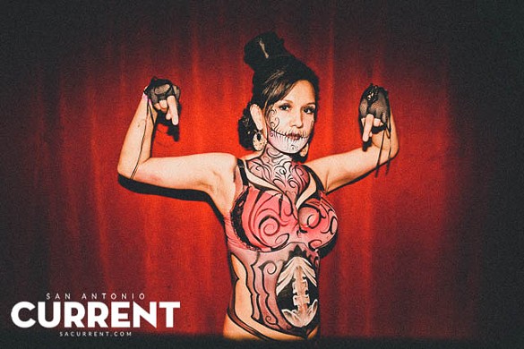 48 Photos of Body Painting and More at the Pink Party For Cancer
