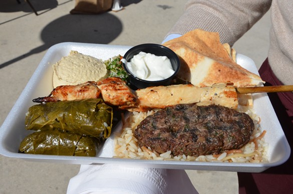 Scenes from This Year's Lebanese Food Festival