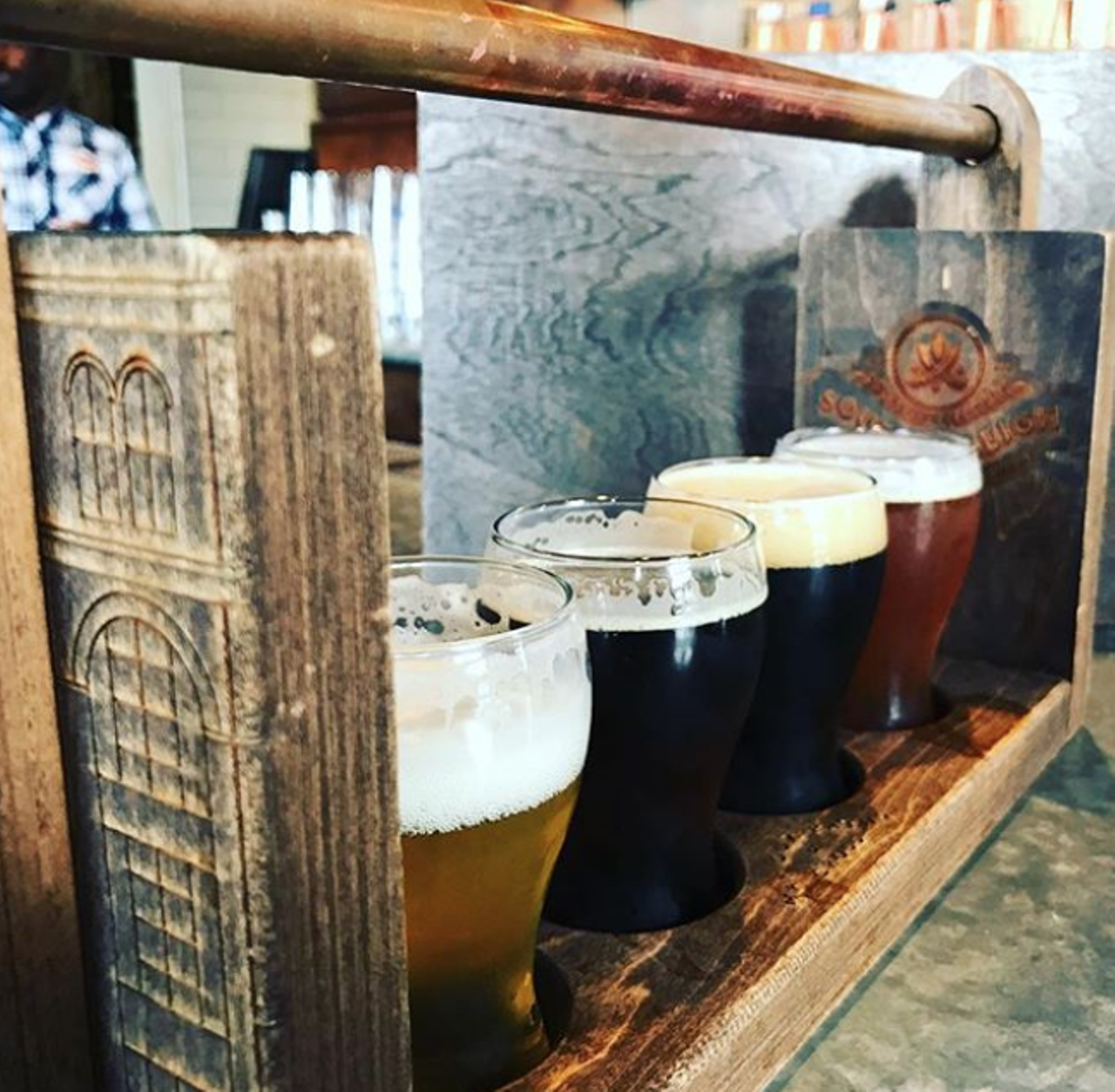 Les Locke and his crew keep producing an eclectic lineup. Try the margarita gose or pick up a sixer of Texas Uncommon Ale.
Photo via Instagram / craft_beer_bucket_list