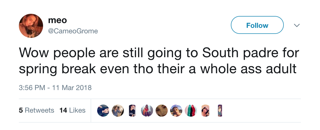 30 Accurate Tweets If Going to South Padre for Spring Break Makes You Cringe