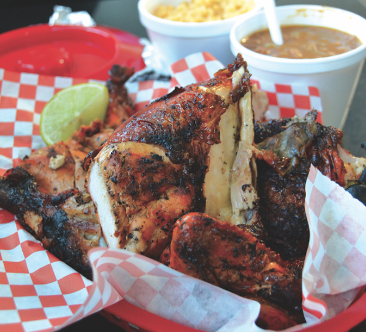 Pollos Asados “El Carbonero”
619 S General McMullen Dr., (210) 907-5573, elcarboneropolloycarne.negocio.site
Los Carboneros may only be a little over a year old, but the service is stellar and the pollos are made fresh daily in a trailer-grill. It really doesn’t get more puro than that.
Photo by Jessica Elizarraras