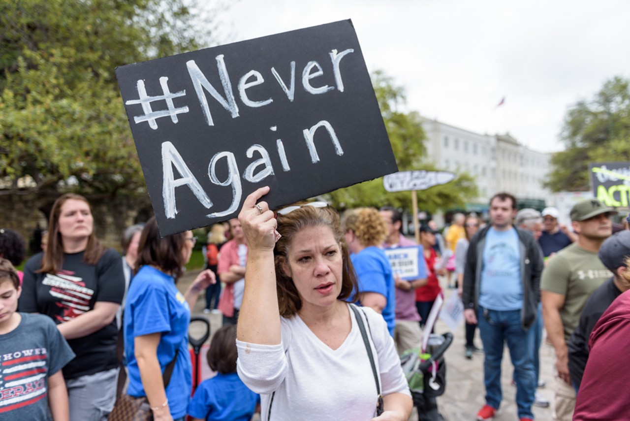 Powerful Images from San Antonio's March For Our Lives